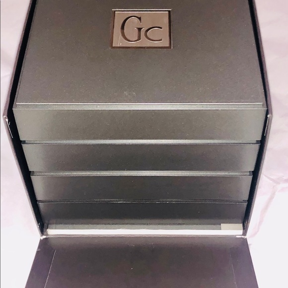 Men’s Guess GC13500 Swiss Chronograph – Blue Dial, Sapphire, Leather Strap - Picture 7 of 8